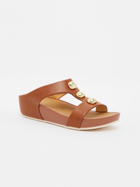 

shoexpress Women Beige Solid Wedges