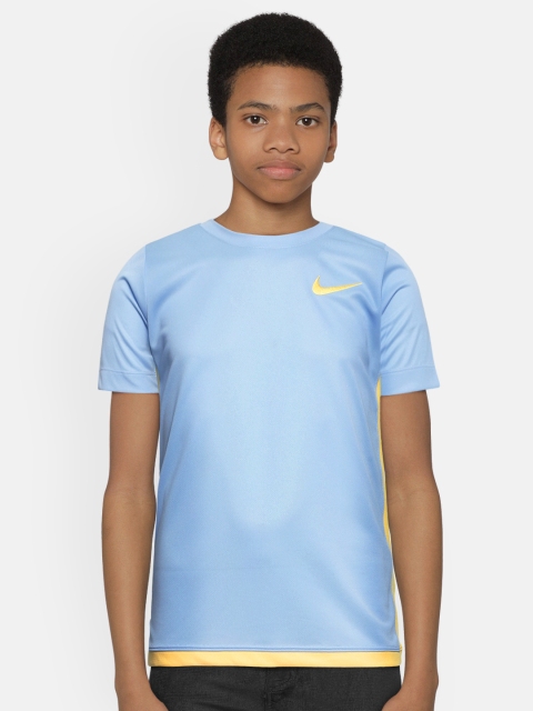 

Nike Boys Blue Dri-FIT Solid T-shirt