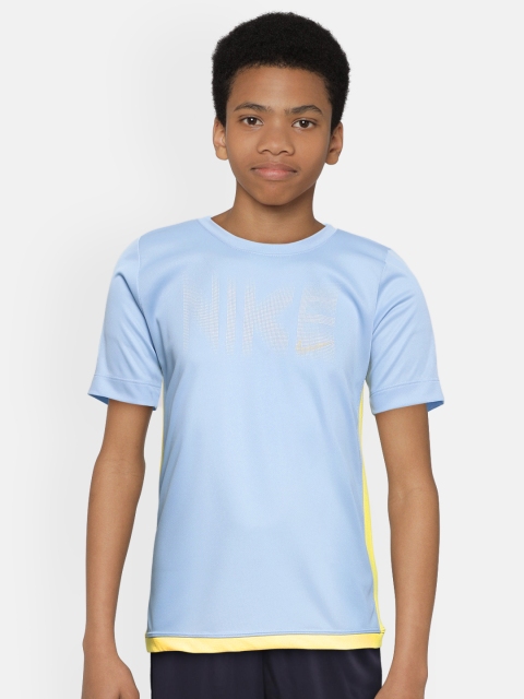 

Nike Boys Blue Dri-FIT Printed T-shirt