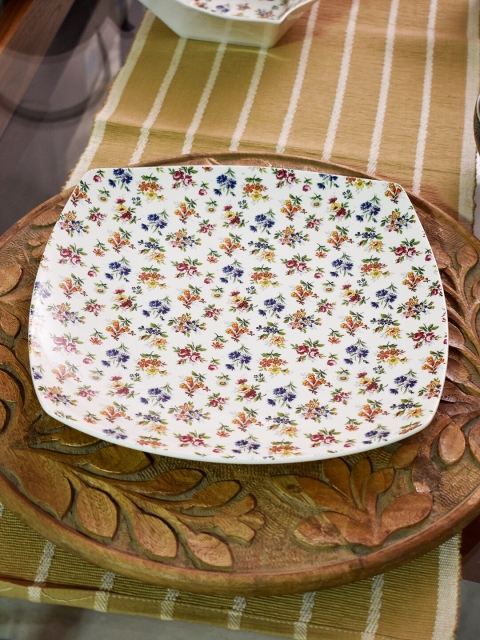 

Neerja Unisex White Printed Plate