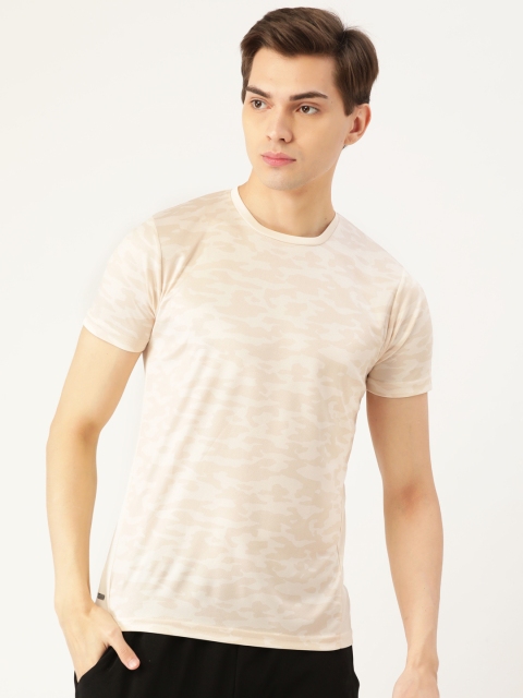 

Sweet Dreams Beige Camouflage Printed T-shirt