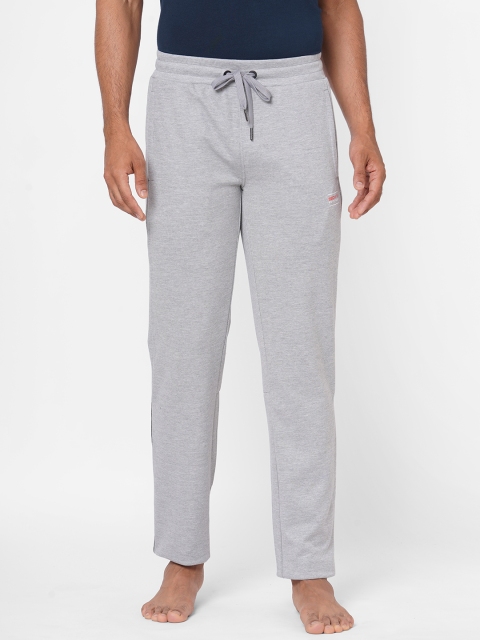 

Sweet Dreams Grey Melange Solid Athleisure Cotton Lounge Pants