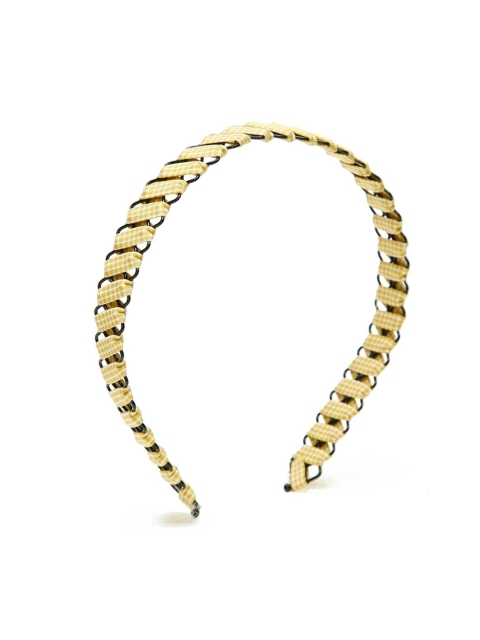

Stoln Yellow Lace Hairband