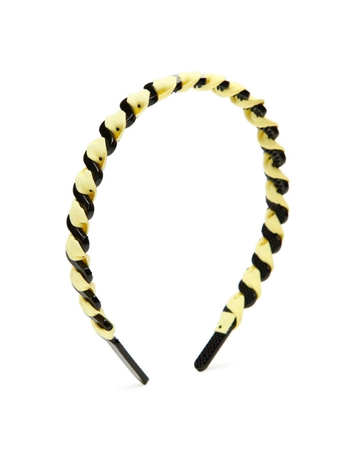 

Stoln Girls Yellow & Black Ribbon Spiral Hairband
