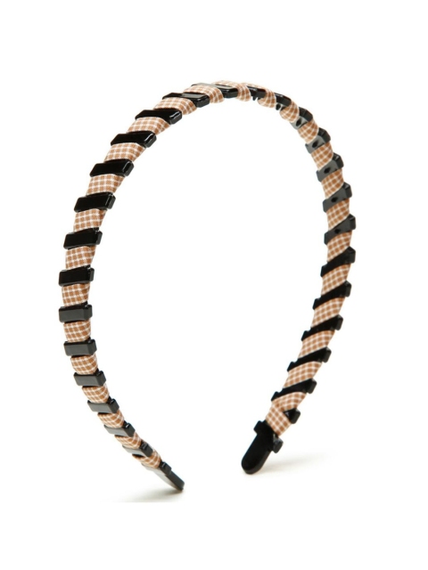 

Stoln Girls Brown & White Hairband