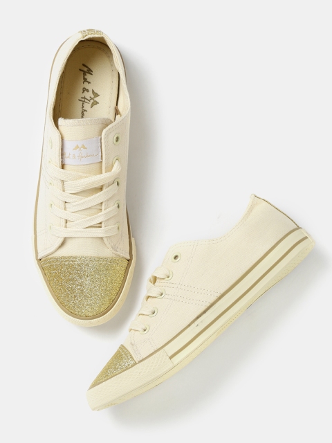 

Mast & Harbour Women Beige Sneakers