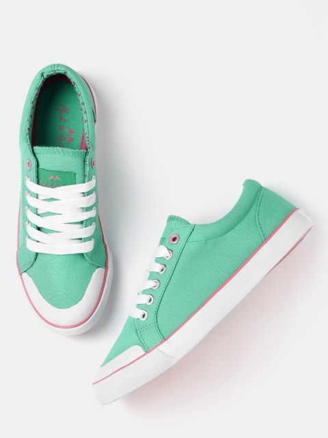 

Mast & Harbour Women Green Canvas Shoes
