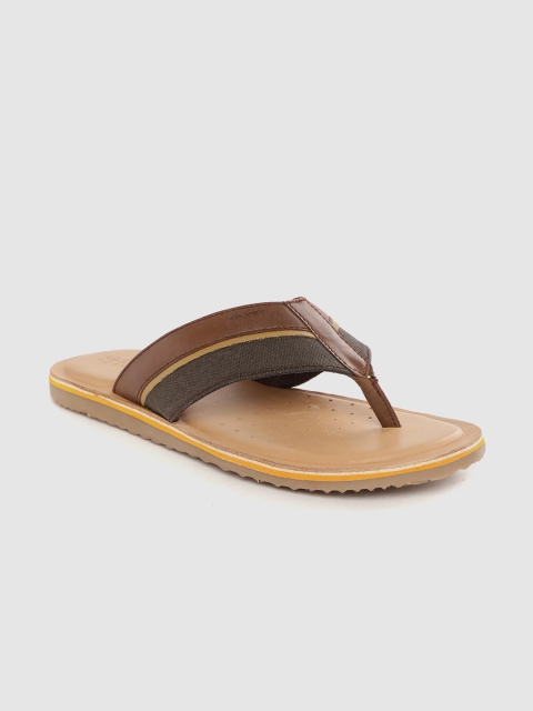 

Geox Men Brown Solid Comfort Sandals