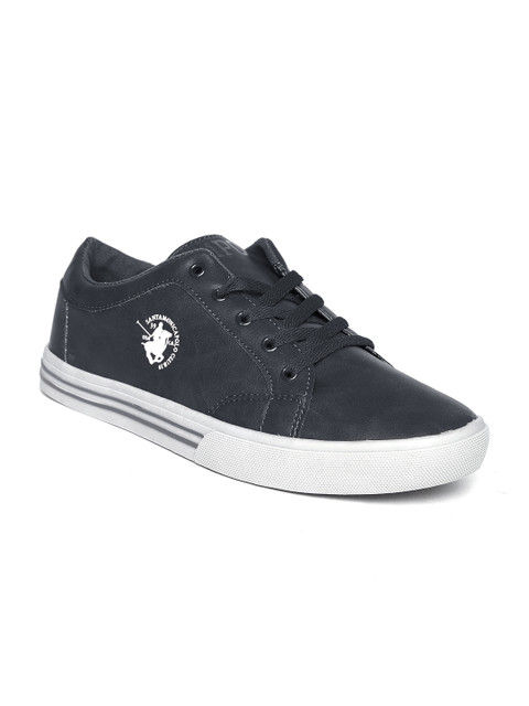 

Santa Monica Men Navy Sneakers, Navy blue