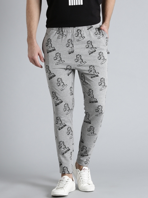 

Kook N Keech Garfield Grey Melange Printed Track Pants