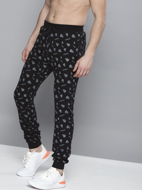 

Punisher by KNK Black Printed Track Pants