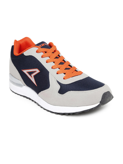 

Power Men Grey & Blue Boxer Sports Shoes