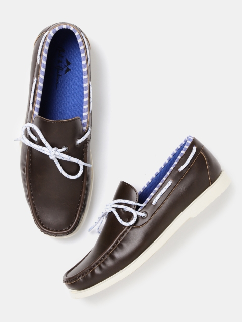 

Mast & Harbour Men Brown Boat Shoes