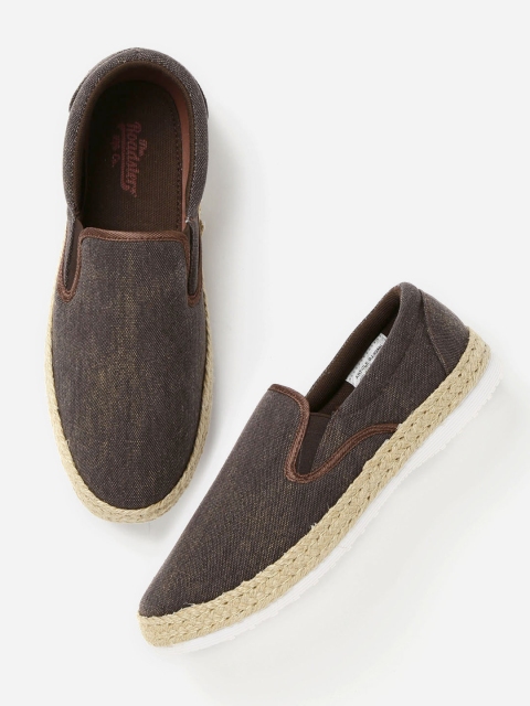 

Roadster Men Brown Slip-Ons