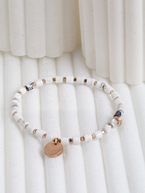 

CRZ Gold-Plated Elasticated Bracelet