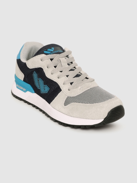 

Woodland Men Grey Solid WOODSPORT Sneakers