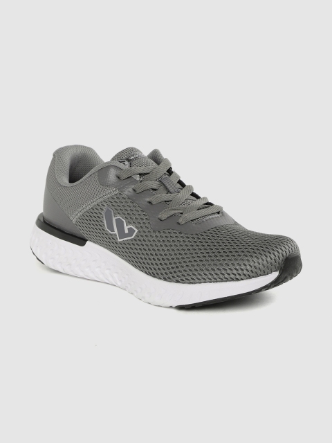 

Woodland Men Grey Woven Design Sneakers