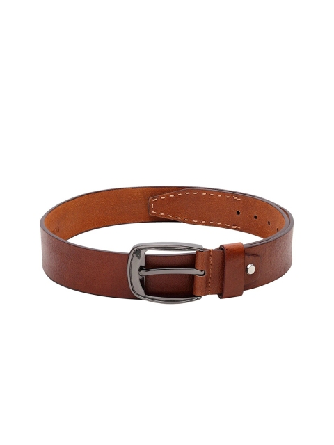 

Teakwood Leathers Men Brown Solid Belt