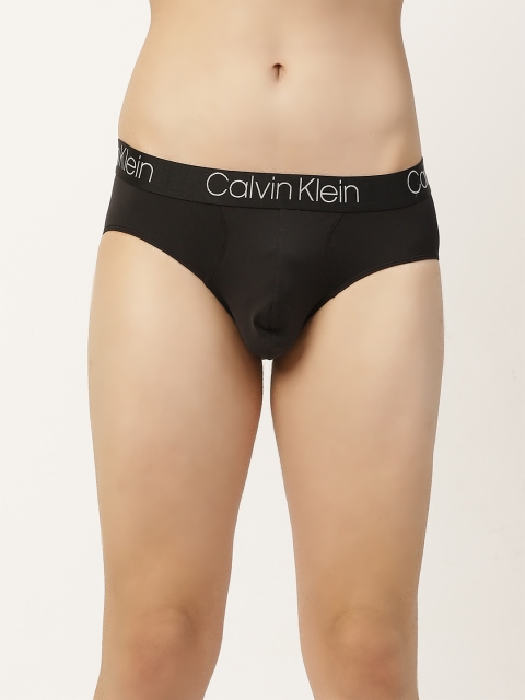 

Calvin Klein Underwear Men Black Solid Basic Briefs NEW-NB1560001-001