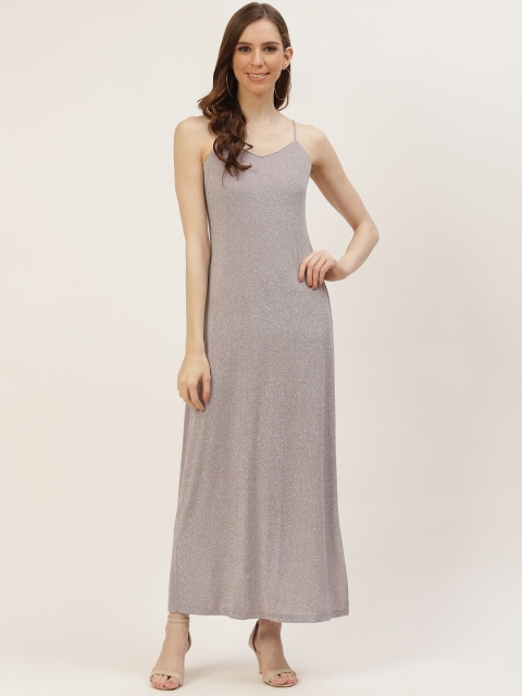 

COVER STORY Women Purple Shimmer Maxi Dress