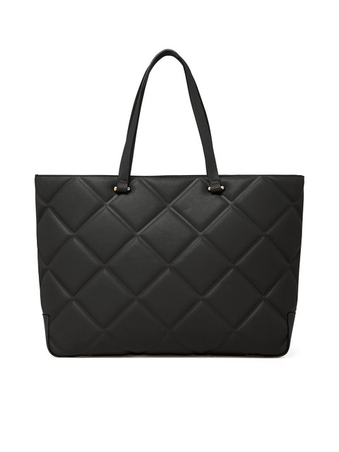 

Forever New Black Solid Tote Bag