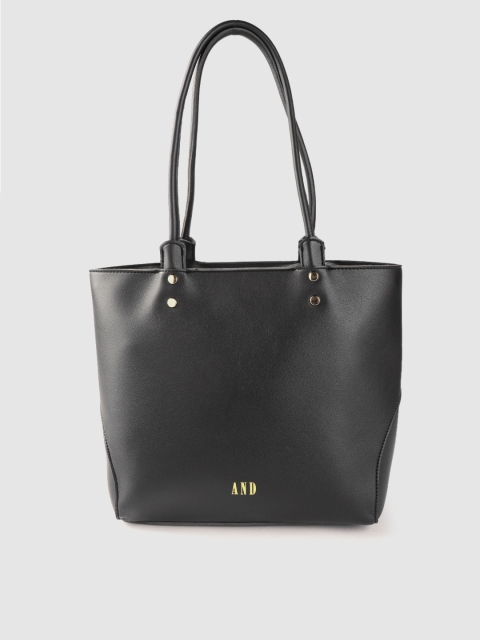 

AND Black Structured Shoulder Bag
