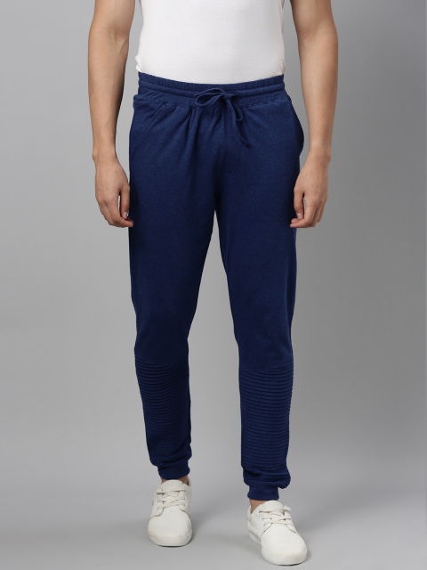 

The Indian Garage Co Men Blue Solid Joggers