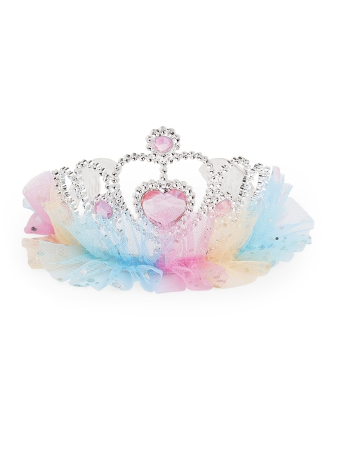 

Toniq Kids Silver-Toned Embellished Tiara