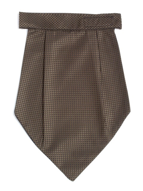 

Alvaro Castagnino Brown Woven Design Cravat