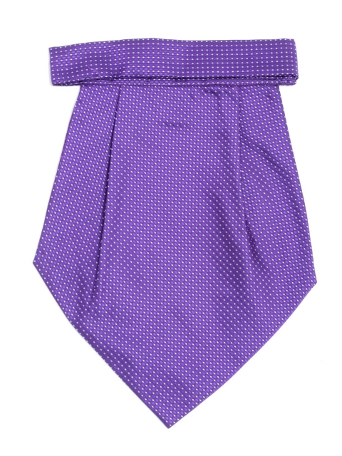 

Alvaro Castagnino Purple & White Printed Cravat