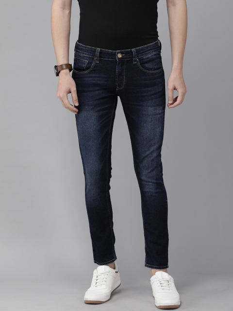 

SPYKAR Men Blue Super Skinny Fit Mid-Rise Light Fade Jeans