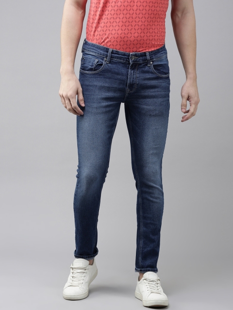 

SPYKAR Men Blue Super Skinny Fit Low-Rise Light Fade Stretchable Jeans