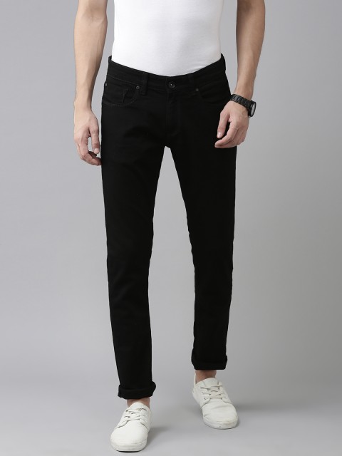 

SPYKAR Men Black Skinny Fit Low-Rise Stretchable Jeans