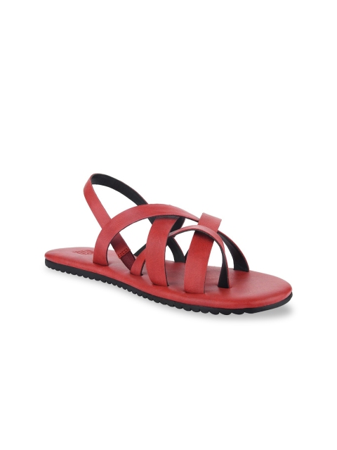 

SKO Boys Red Leather Gladiators