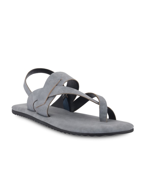 

SKO Boys Grey Leather Gladiators