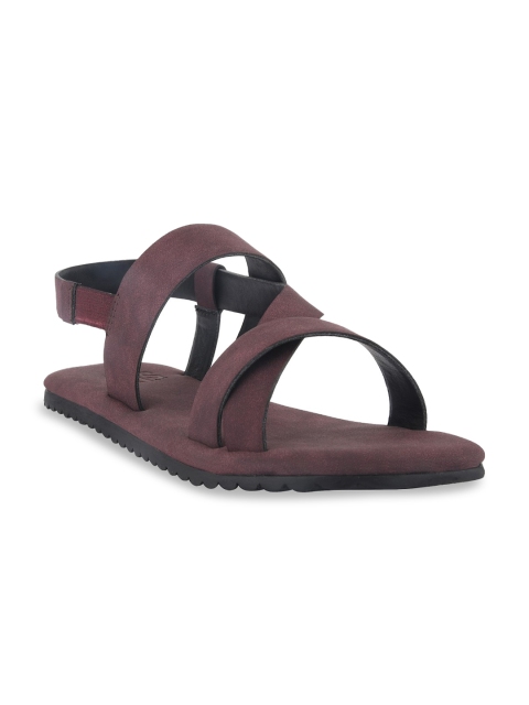 

SKO Boys Maroon Leather Gladiators