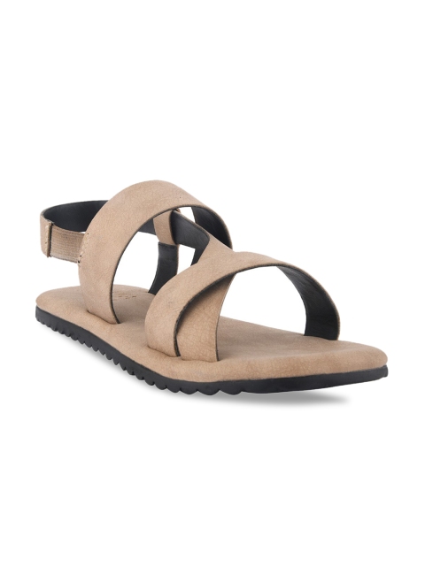 

SKO Boys Beige Leather Gladiators