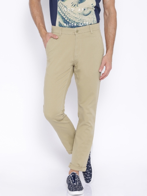 

Highlander Beige Casual Trousers