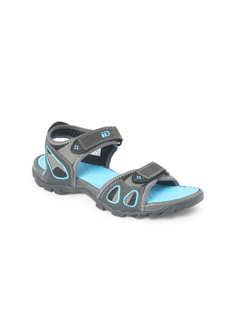 

ID Men Grey & Blue Sports Sandals