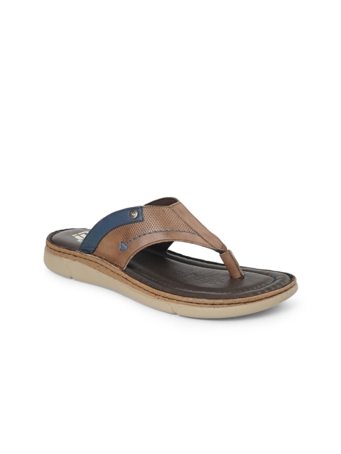 

ID Men Brown Leather Comfort Sandals