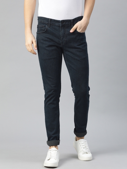 

Indian Terrain Men Navy Blue Skinny Fit Stretchable Jeans