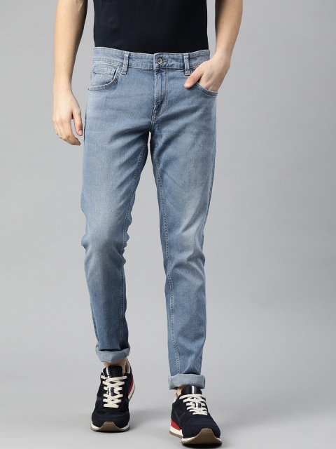 

Indian Terrain Men Blue Skinny Fit Light Fade Stretchable Jeans