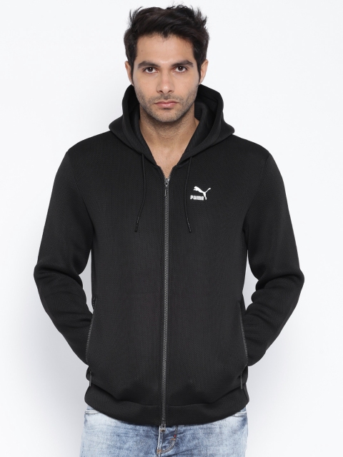 

PUMA Black Polyester Windcheater Jacket