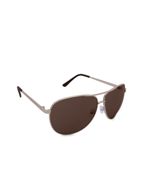 

Tom Martin Unisex Brown Lens Aviator Sunglasses with UV Protected Lens TM-1688SM-B-BRN