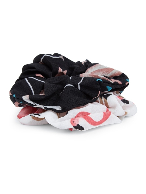 

20Dresses White & Black Set of 2 Ponytail Holders