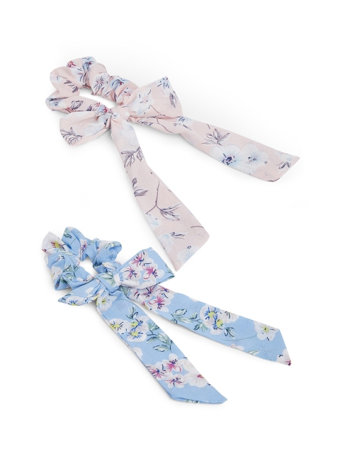 

20Dresses Pink & Blue Set of 2 Ponytail Holders