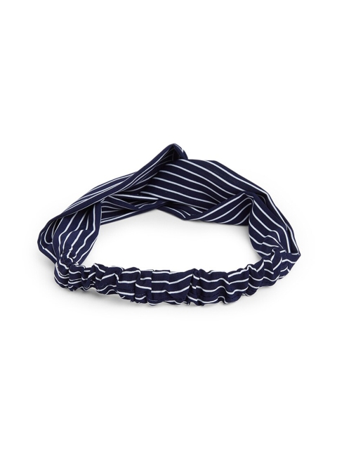 

20Dresses Blue Striped Hairband