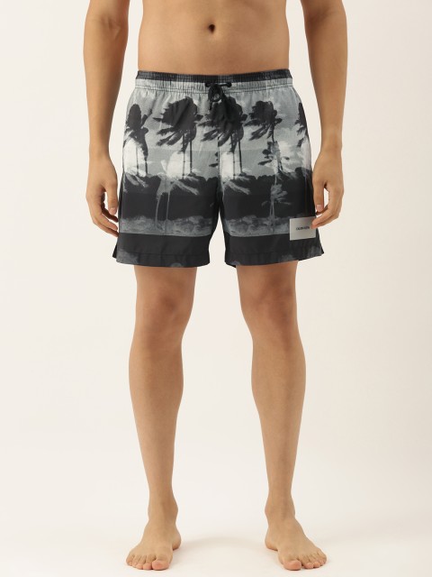 

Calvin Klein Underwear Men Black & Grey Printed Boxers KM00282052