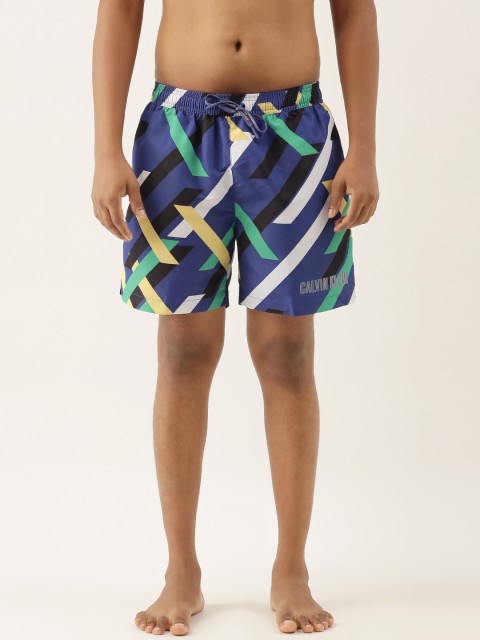 

Calvin Klein Underwear Men Blue Printed Boxers KM00280053