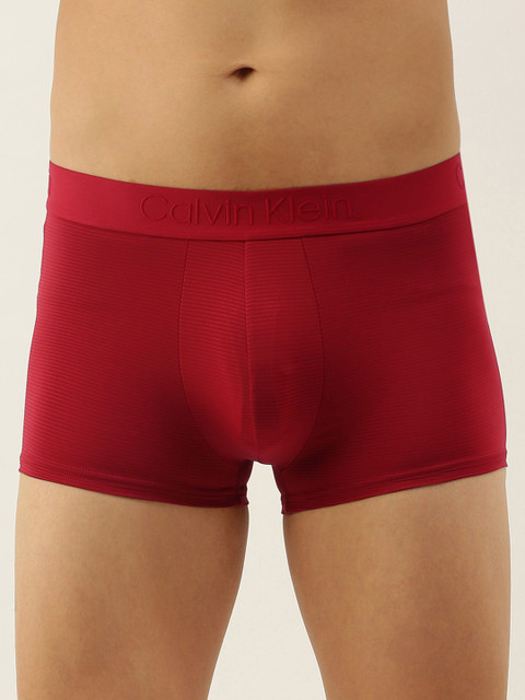 

Calvin Klein Underwear Men Red Striped Trunk NB18526JI-6JI